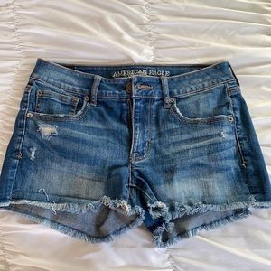 American Eagle Super Stretch denim shorts